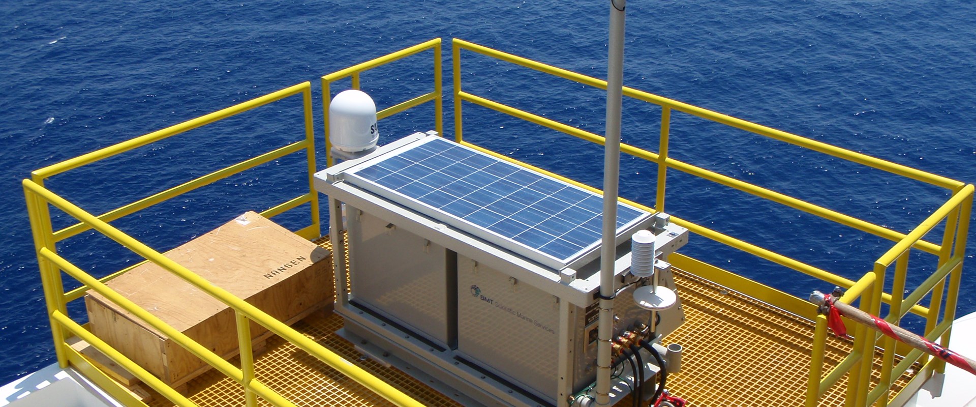 Our third-generation independent remote monitoring system for offshore assets.